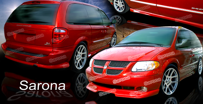 Custom Dodge Grand Caravan Body Kit  Mini Van (2001 - 2007) - $1190.00 (Manufacturer Sarona, Part #DG-013-KT)
